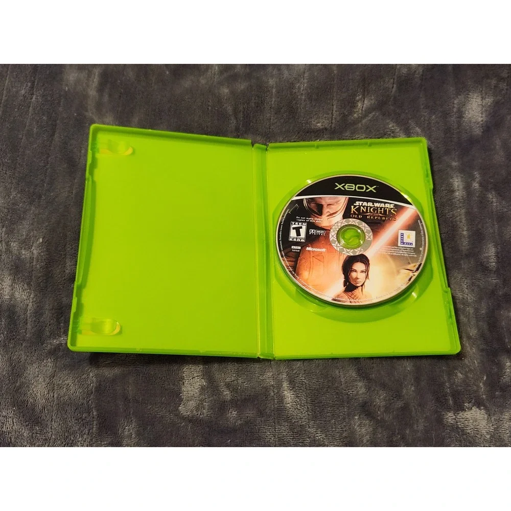 Star Wars Knights of the Old Republic Microsoft Xbox UNTESTED AS IS